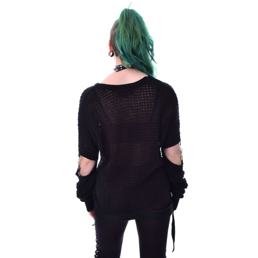 Heartless - SHIFTER Strick pullover - Schwarz